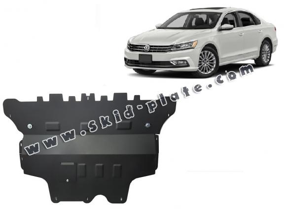Steel skid plate for VW Passat Alltrack - automatic gearbox
