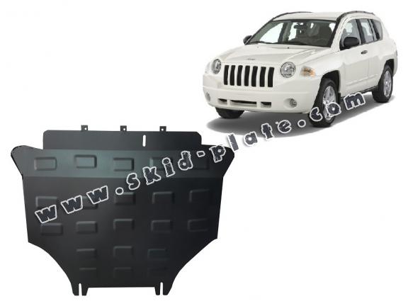 Steel skid plate for Jeep Compass