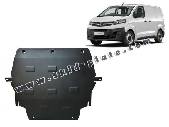 Steel skid plate for Opel Vivaro