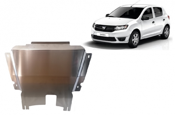 Aluminum skid plate for DACIA  SANDERO 2