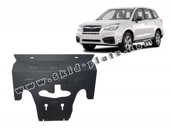Steel skid plate for Subaru Forester 4