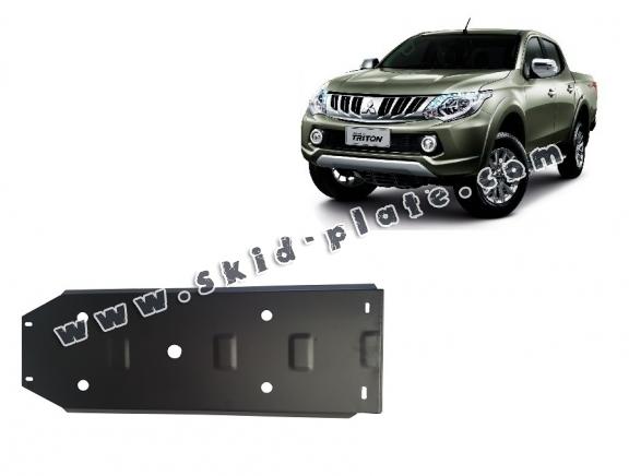 Steel fuel tank skid plate  for Mitsubishi L 200