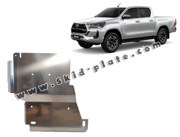 Aluminum differential skid plate for Toyota Hilux Invincible