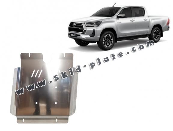 Aluminum gearbox skid plate for Toyota Hilux Invincible
