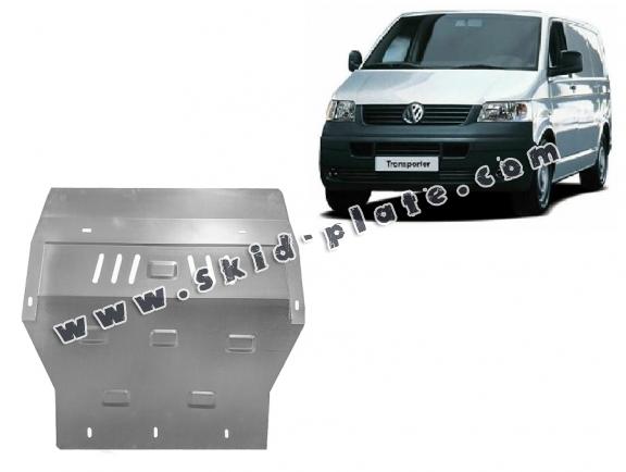Galvanized steel skid plate for Volkswagen Transporter T6