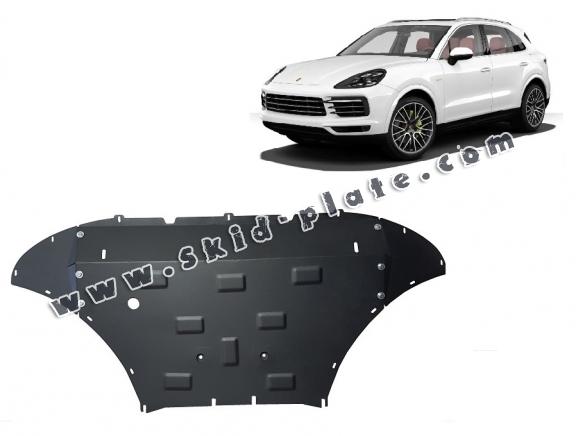 Steel skid plate for Porsche Cayenne
