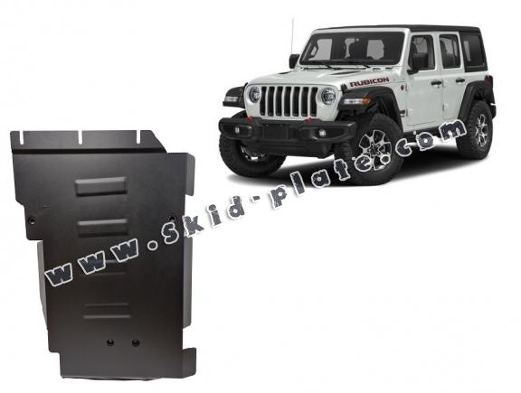 Steel gearbox skid plate for Jeep Wrangler - JL