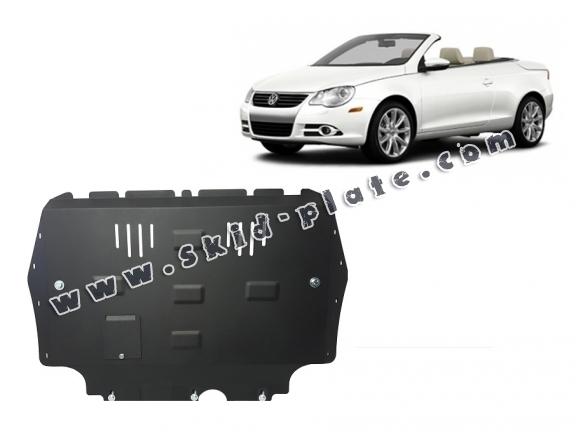 Steel skid plate for VW Eos