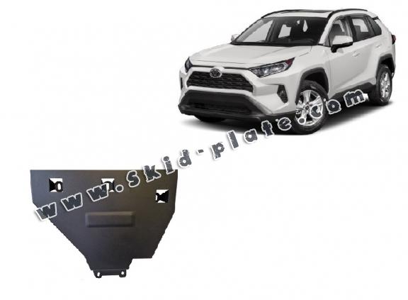 Steel differential skid plate for Toyota RAV 4 Hybrid