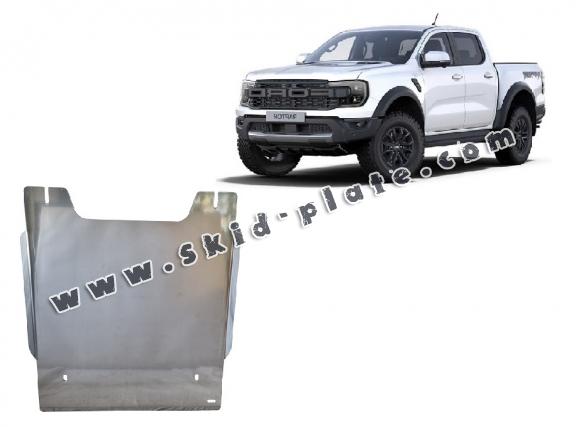 Aluminum transfer case skid plate for Ford Ranger Raptor