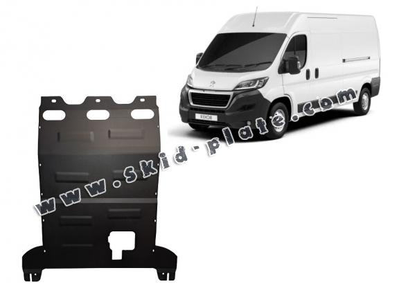 Steel skid plate for Peugeot Boxer