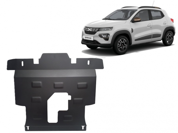 Steel skid plate for Dacia Spring Extreme