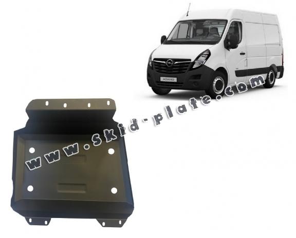 Steel fuel tank skid plate  for Opel Movano C 