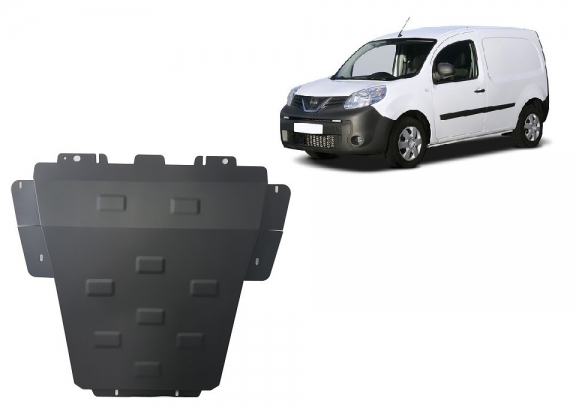 Steel skid plate for Nissan NV250