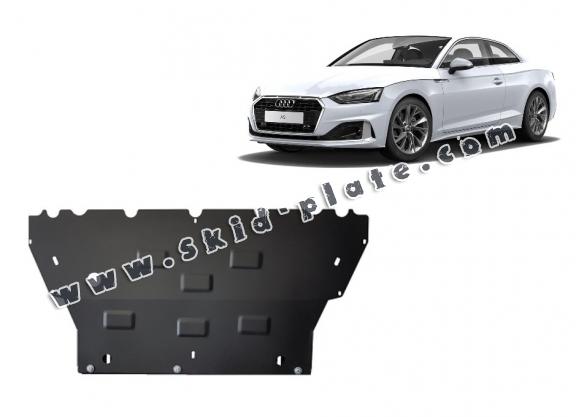Steel skid plate for Audi A5