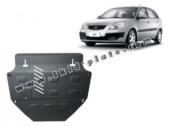 Steel skid plate for Kia Rio 2