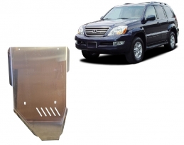 Aluminum gearbox skid plate for Lexus GX