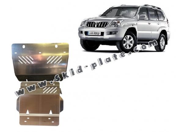 Aluminum skid plate for Toyota Land Cruiser J120