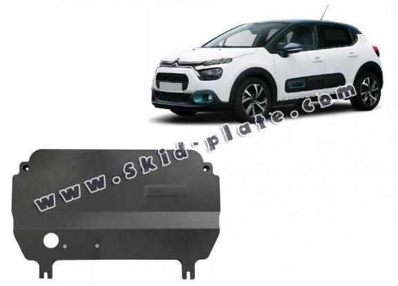 Steel skid plate for Citroen C3