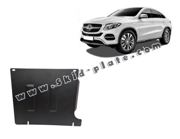 Steel gearbox skid plate for Mercedes GLE Coupe C292