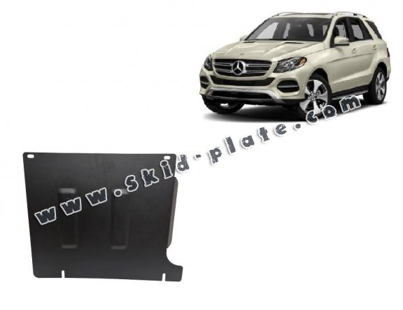 Steel gearbox skid plate for Mercedes GLE X166