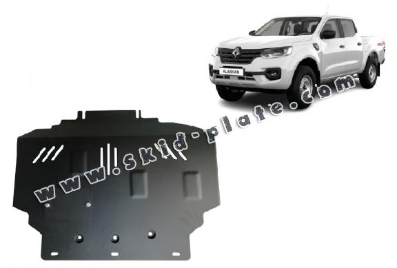 Steel skid plate for Renault Alaskan