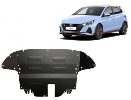 Steel skid plate for Hyundai i20 Hybrid
