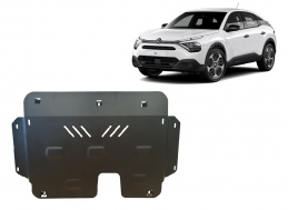 Steel skid plate for Citroen C4