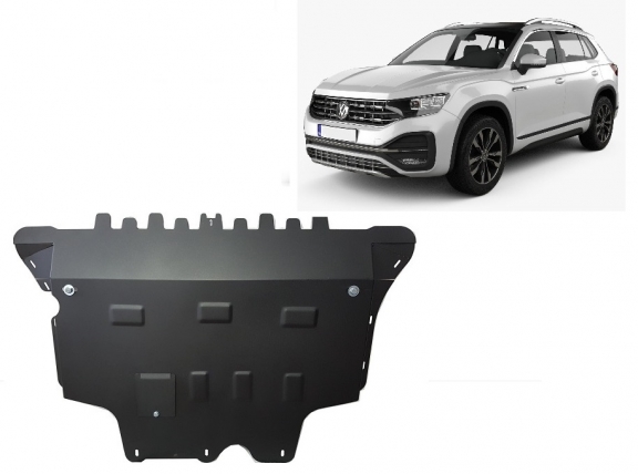 Steel skid plate for VW Tayron