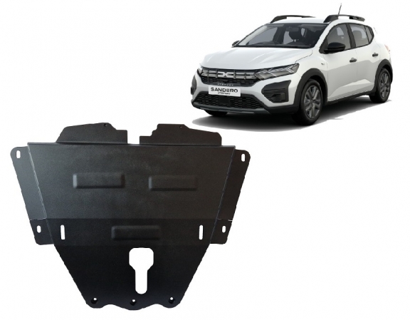 Steel skid plate for Dacia Sandero 3 Stepway
