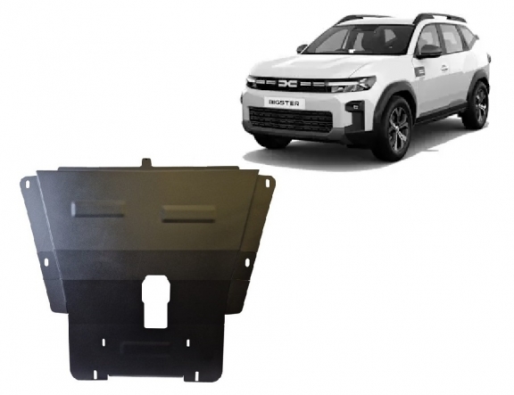 Steel skid plate for Dacia Bigster - 4x4 + 4x2