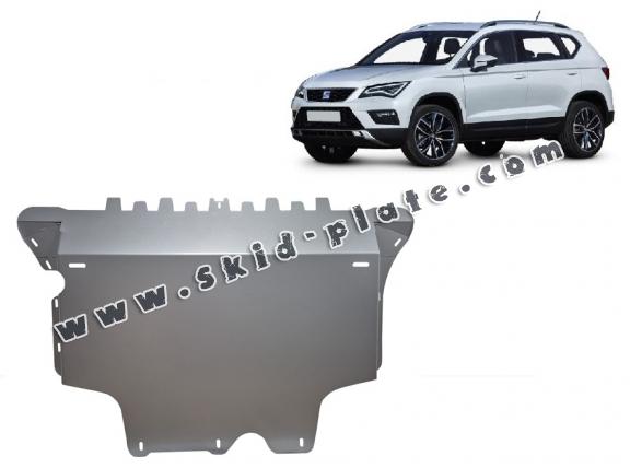 Aluminum skid plate for Seat Ateca