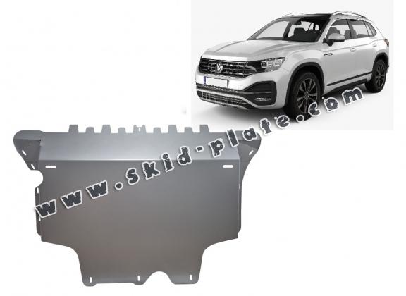 Aluminum skid plate for VW Tayron