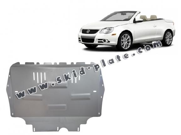 Aluminum skid plate for VW Eos