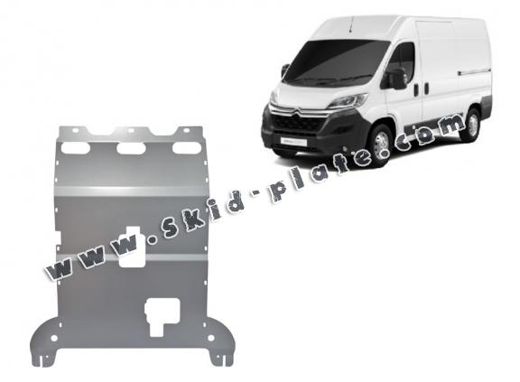 Aluminum skid plate for Citroen Jumper