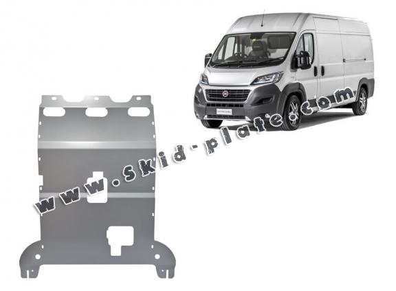 Aluminum skid plate for Fiat Ducato