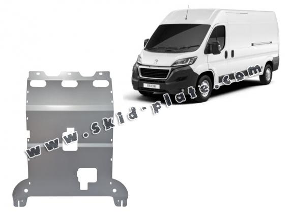 Aluminum skid plate for Peugeot Boxer