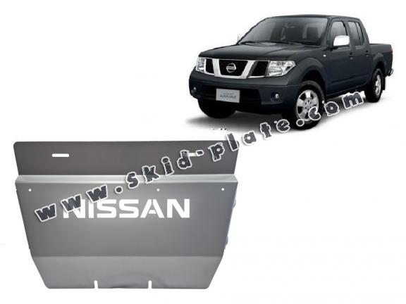 Aluminum radiator skid plate for Nissan Navara D40