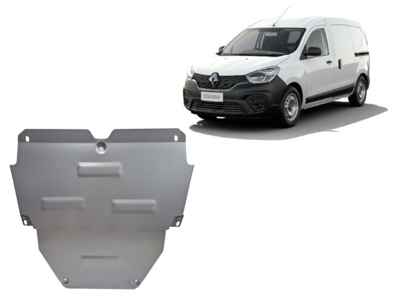 Aluminum skid plate for Renault Kangoo