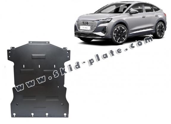 Steel skid plate for Audi Q4 e-tron