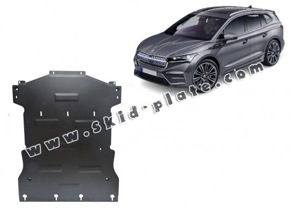 Steel skid plate for Skoda Enyaq