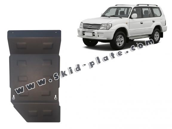 Steel gearbox skid plate for Toyota Land Cruiser J90