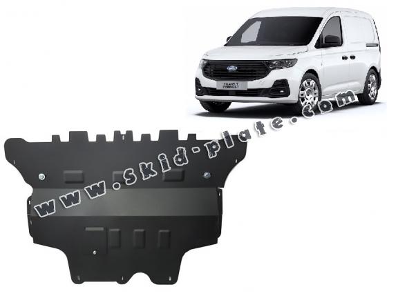 Steel skid plate for Ford Transit Connect- automatic gearbox