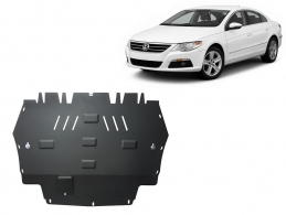 Steel skid plate for VW Passat CC