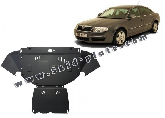 Steel skid plate for Skoda Superb - promotional package