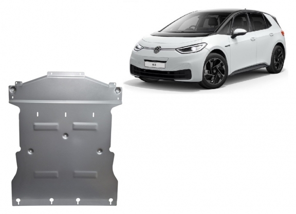 Aluminum skid plate for Volkswagen ID.3