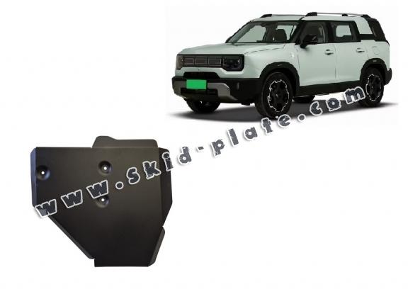 Steel differential skid plate for Baic Beijing BJ30