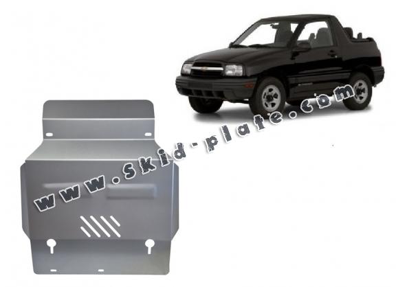 Aluminum skid plate for Chevrolet Tracker