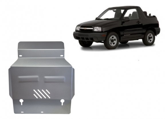 Aluminum skid plate for Chevrolet Tracker