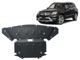 Steel skid plate for  Mercedes GLK X204